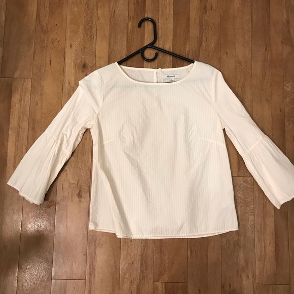 Madewell Bell Sleeve Top - Picture 2 of 4